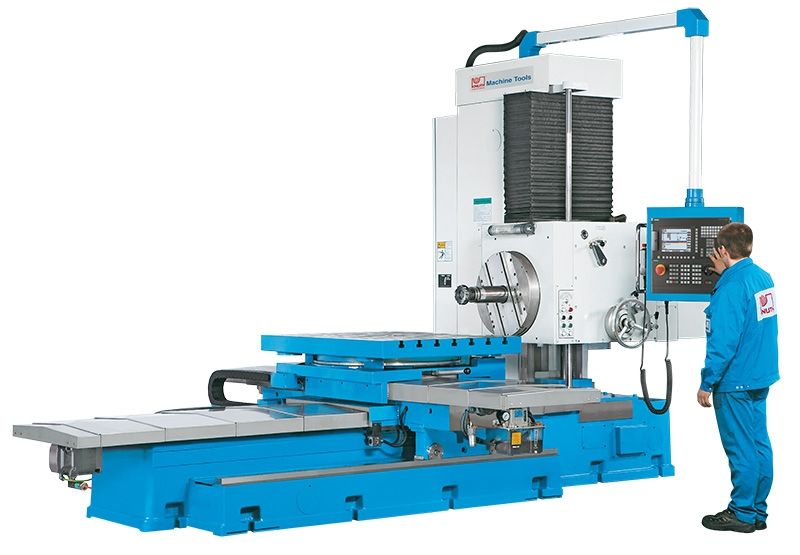 CNC drilling and milling machine